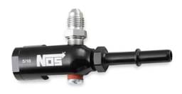 BHHV 17003NOS NOS Late Model Billet Fuel Line Adapter - Fits 5/16" Fuel Rail
