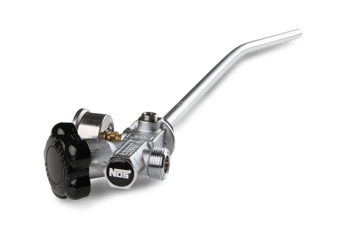 BHHV 16340ABNOS NOS 15lb & 20lb Bottle Super Hi-Flow Valve Assembly w/Siphon Tube & Black Gauge thumbnail 7