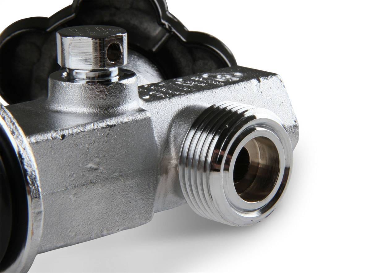 BHHV 16340ABNOS NOS 15lb & 20lb Bottle Super Hi-Flow Valve Assembly w/Siphon Tube & Black Gauge thumbnail 9