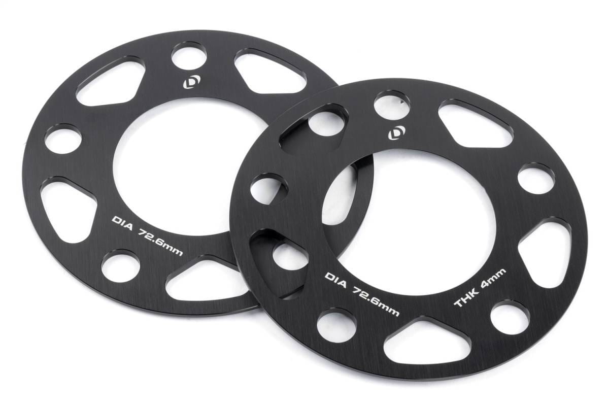 GFBV D210-2034 Dinan Spacers; 5x120 - 72.6mm CB - 4mm Thick - Fits select 1988-2021 BMW models
