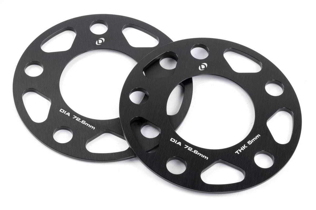 GFBV D210-2035 Dinan Spacers; 5x120 - 72.6mm CB - 5mm Thick - Fits select 1988-2021 BMW models