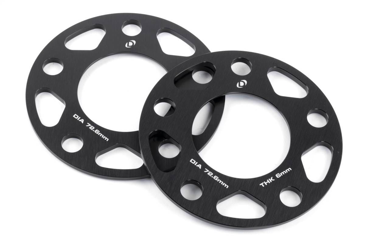 GFBV D210-2036 Dinan Spacers; 5x120 - 72.6mm CB - 6mm Thick - Fits select 1988-2021 BMW models