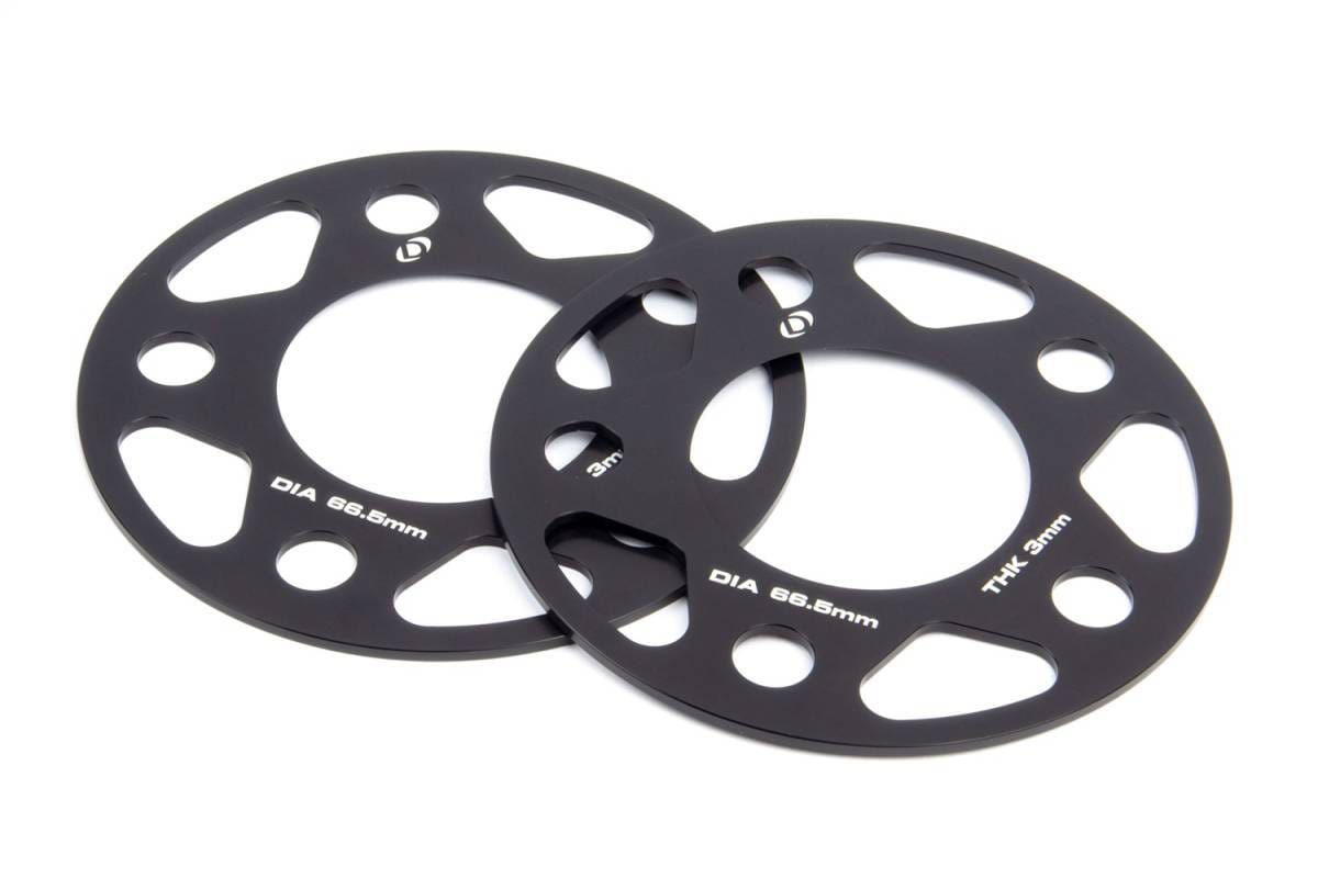GFBV D210-2021 Dinan Spacers; 5x112 - 66.5mm CB - 3mm Thick - Fits select 2014-2027 BMW, Mini applications
