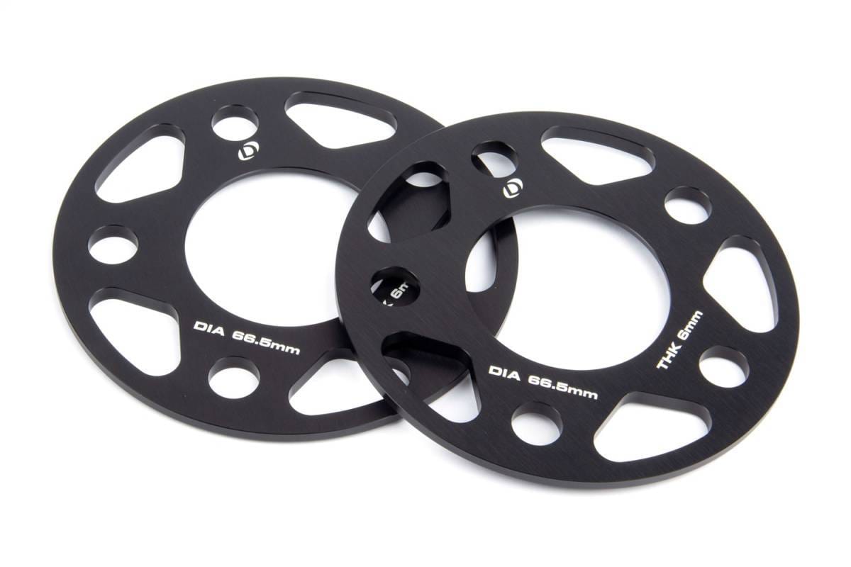 GFBV D210-2024 Dinan Spacers; 5x112 - 66.5mm CB - 6mm Thick - Fits select 2014-2027 BMW, Mini applications