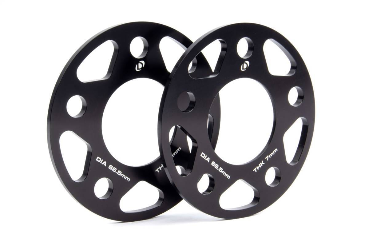 GFBV D210-2025 Dinan Spacers; 5x112 - 66.5mm CB - 7mm Thick - Fits select 2014-2027 BMW, Mini applications