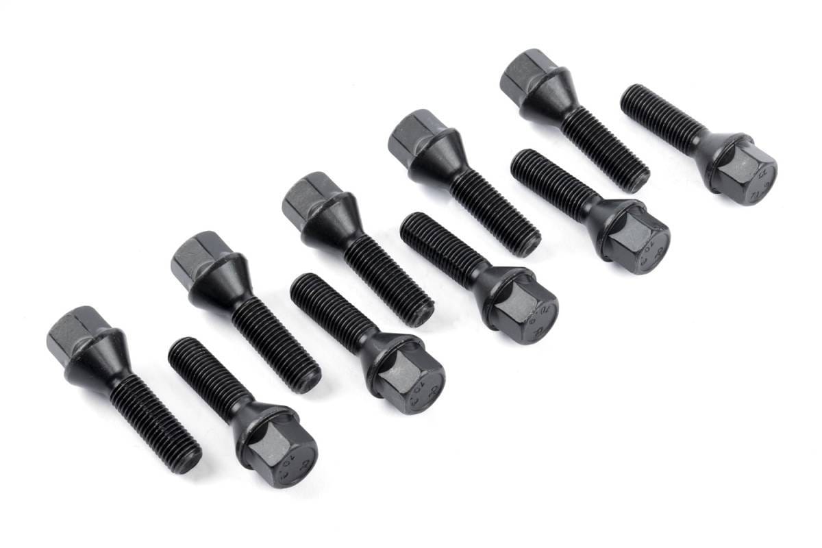 GFBV D220-0008 Dinan Lug Bolts; M12x1.5 - Cone Seat - 28mm - Fits select 1988-2016 BMW models