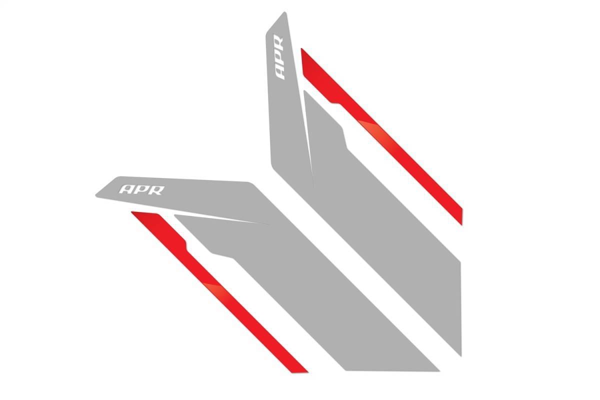 HJQF PM100333 APR Sideburns - Silver APR / Red Stripe