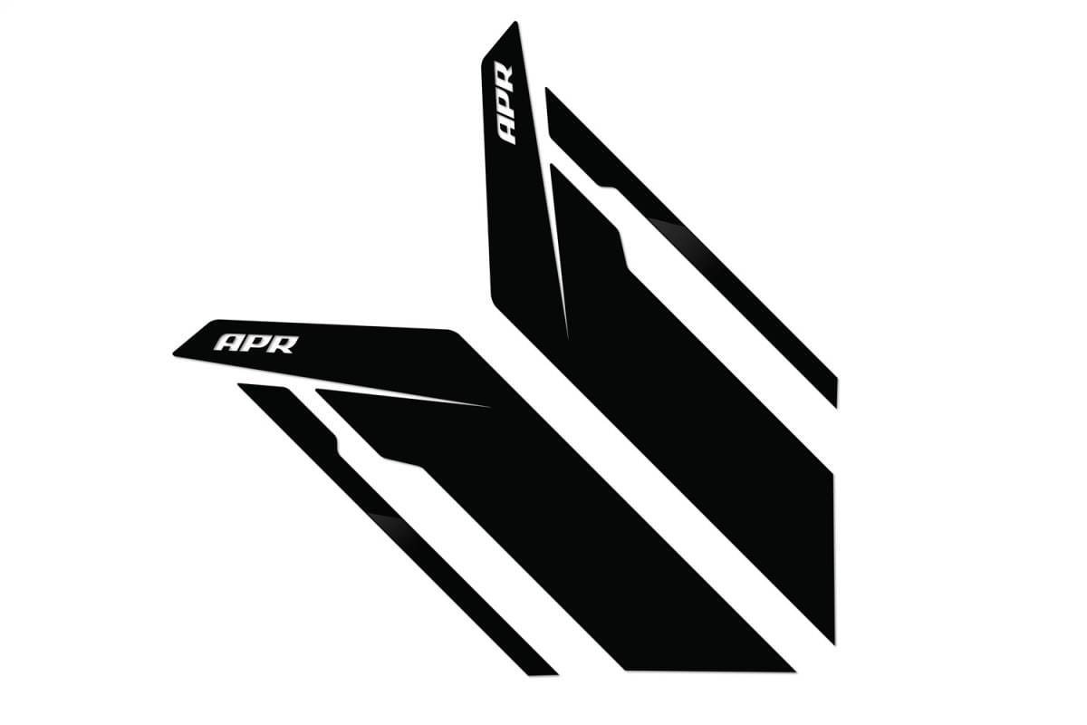 HJQF PM100344 APR Sideburns - Black APR / Black Stripe