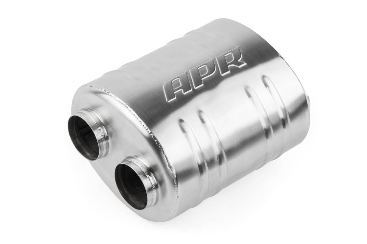 HJQF MUH0007 APR Premium Sound Absorption Muffler - Dual 63.5mm (2.5")