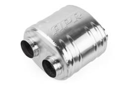 HJQF MUH0010 APR Premium Sound Absorption Muffler - Dual 63.5mm (2.5")