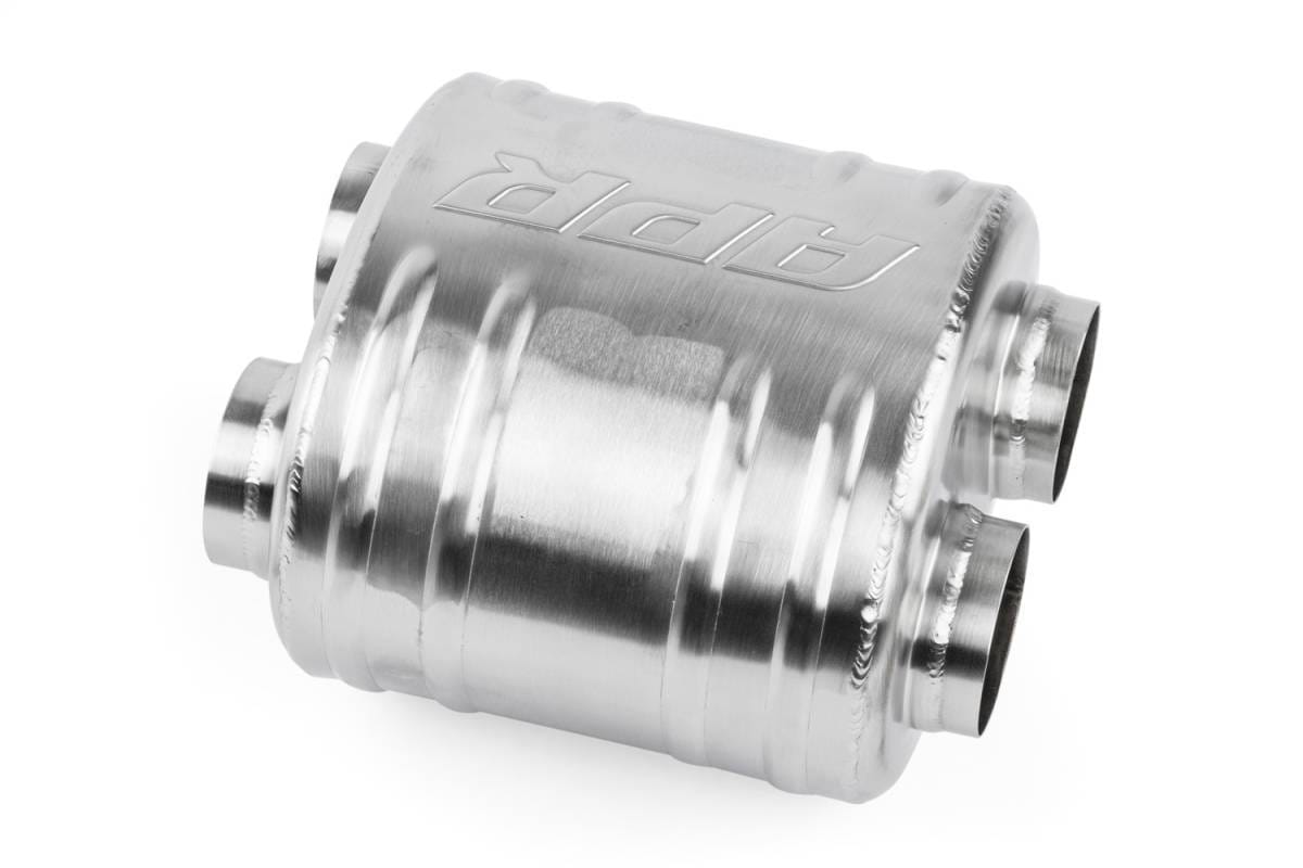 HJQF MUH0010 APR Premium Sound Absorption Muffler - Dual 63.5mm (2.5") thumbnail 3