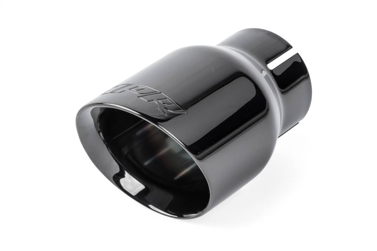 HJQF TPK0008 APR Double-Walled 3.5" Slash-Cut Tips (Diamond Black) - Set of 2 thumbnail 3