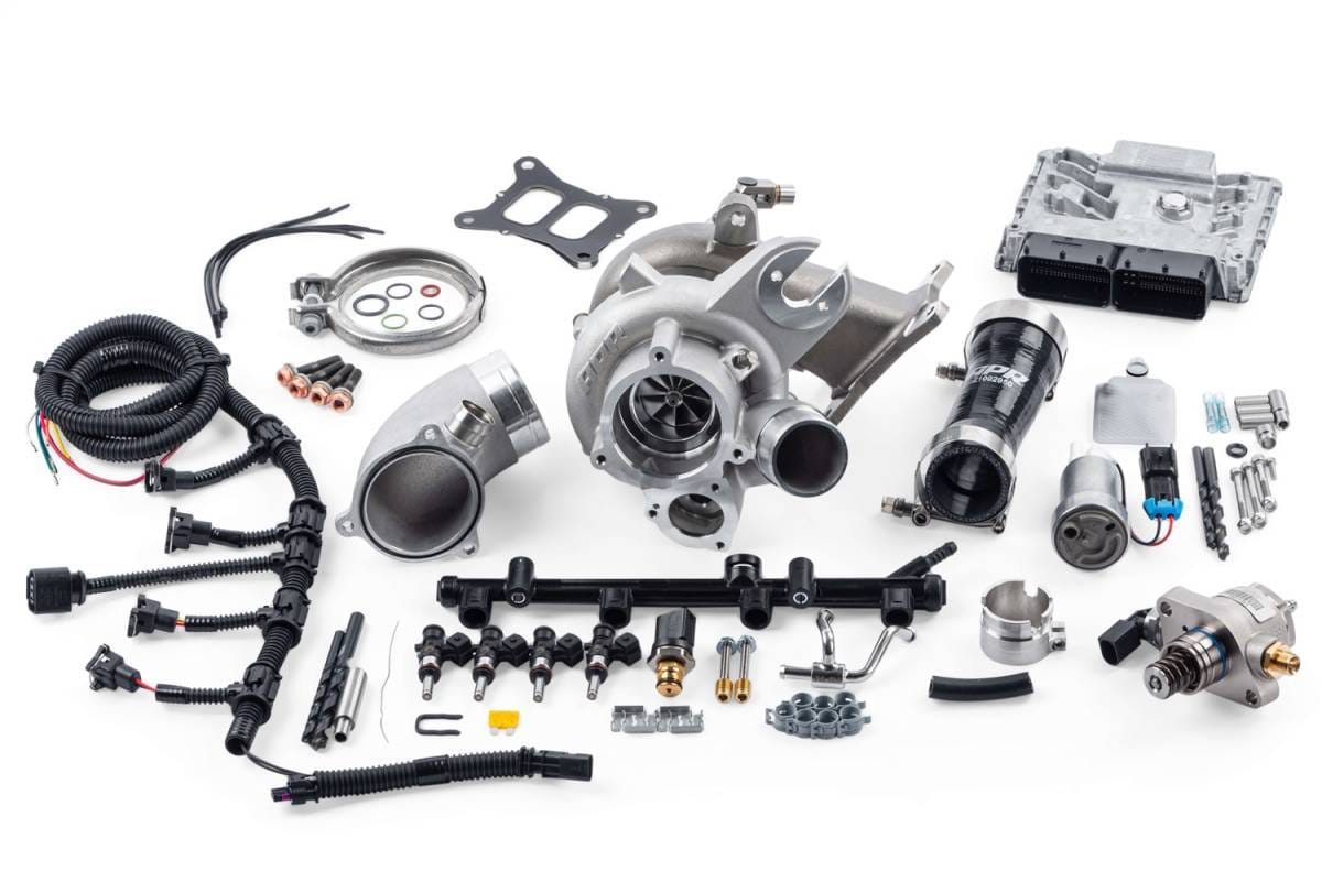 HJQF T4100003-B APR DTR6054 Direct Replacement; Turbo Charger System with LPFP, HPFP, & MPI (2.0T EA888.3 Trans) - Fits select 2015-2023 Audi, Volkswagen applications