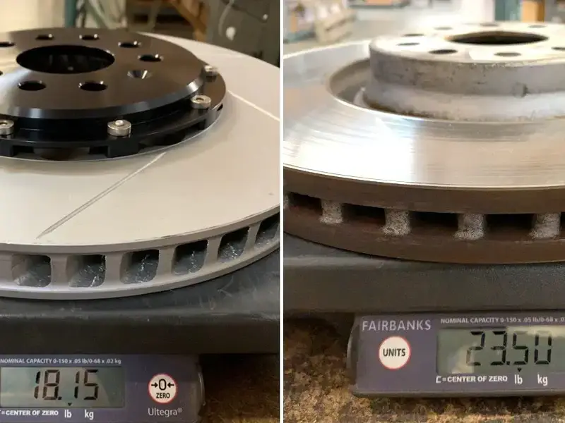 NEUSPEED 2-Piece Brake Rotors - Front 340mm • MQB thumbnail 4