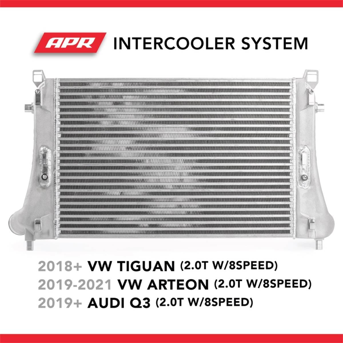 HJQF IC100029 APR Intercooler System - MQB 2.0T (8SPD) (Tiguan/Arteon/Q3) - Fits 2018-2025 Volkswagen, Audi models thumbnail 13