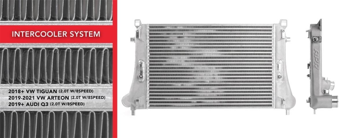 HJQF IC100029 APR Intercooler System - MQB 2.0T (8SPD) (Tiguan/Arteon/Q3) - Fits 2018-2025 Volkswagen, Audi models thumbnail 15