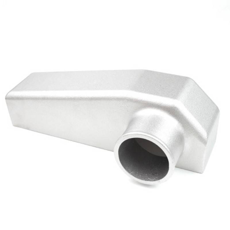 ATP 12in Tall x 3in Thick, 3in Outlet Bottom Right Aluminum End Tank (One End Tank) thumbnail 2