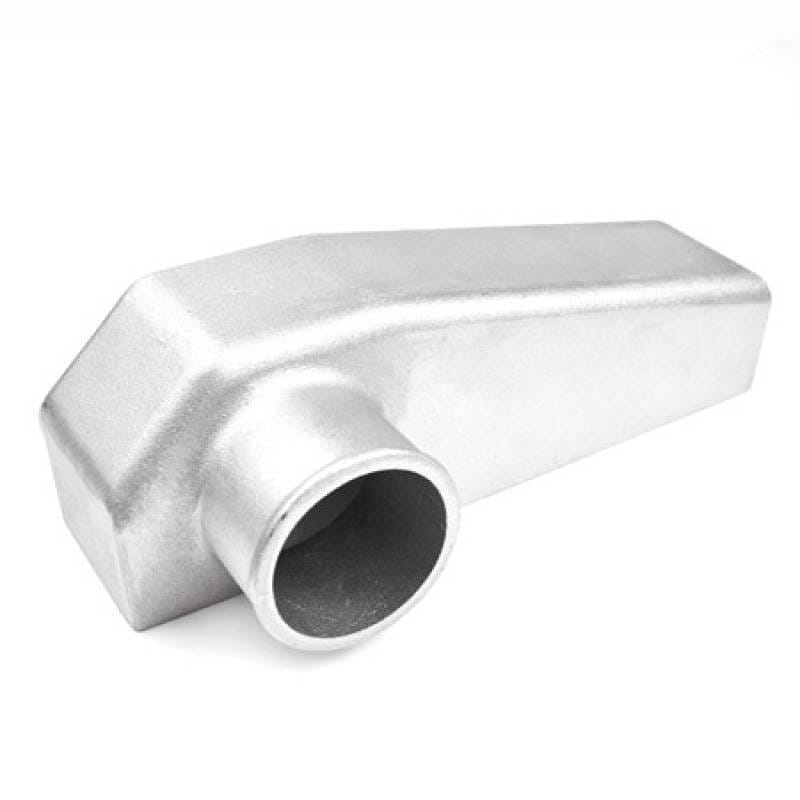 ATP 12in Tall x 3in Thick, 3in Outlet Bottom Left Aluminum End Tank (One End Tank) thumbnail 2