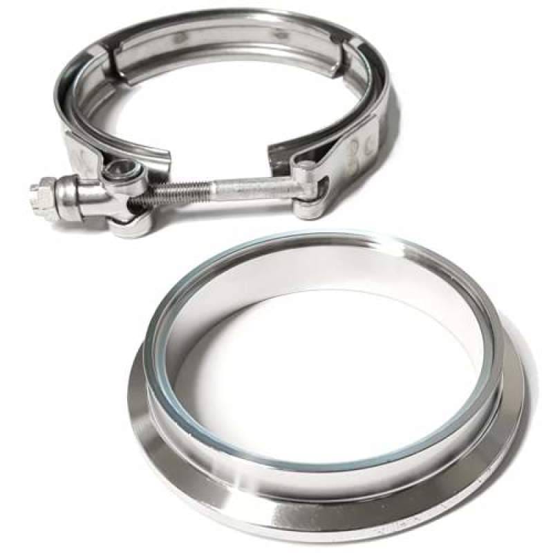 ATP 3in SS Downpipe Flange & Clamp for Borg Warner EFR Turbos 6258/6758/7163/7064/7670/8374/9180 thumbnail 2