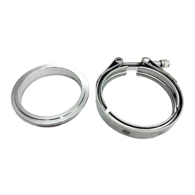 ATP 3in SS Downpipe Flange & Clamp GT w/ Protruded 81mm Lip ID, 90mm OD thumbnail 2