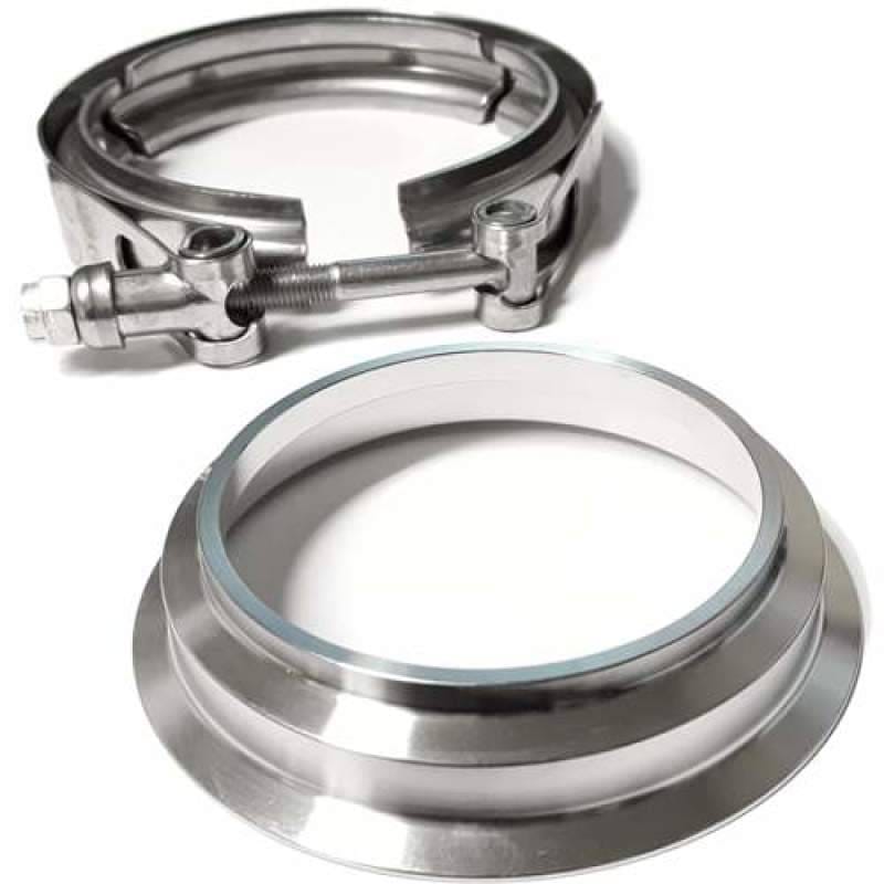 ATP 3in SS Downpipe Flange & Clamp for Borg Warner S/SX/SX-E Turbos thumbnail 2
