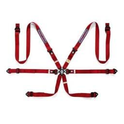 SPARCO 04834HPDMRNR Sparco Belt Martini-Racing 6 Pt.3-4in Reg A