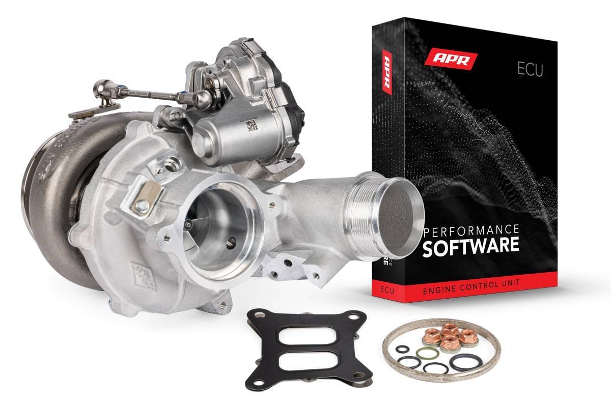 HJQF T4100010 APR Stage 3 PowerMax GT2563S Turbocharger System - 2.0T EA888.4 - Fits 2022-2024 Volkswagen, Audi models
