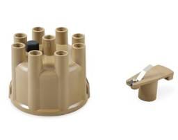 BDDP 8320ACC ACCEL Distributor Cap & Rotor - Socket Style - Tan