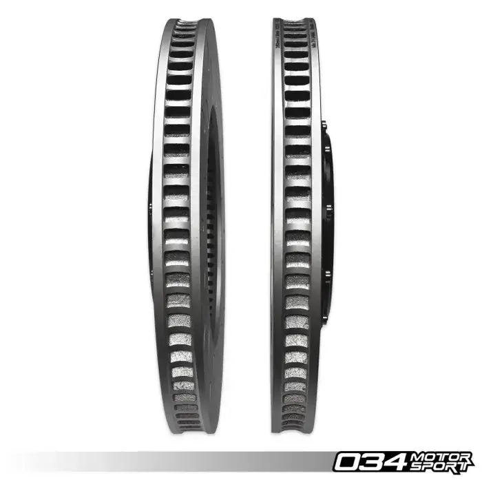 034 Motorsport 2-Piece Floating Front Brake Rotor Upgrade Kit for Audi B8.5 SQ5 thumbnail 4