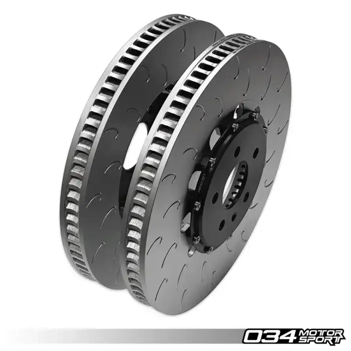 034 Motorsport 2-Piece Floating Front Brake Rotor Upgrade Kit for Audi B8.5 SQ5 thumbnail 5