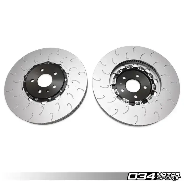 034 Motorsport 2-Piece Floating Front Brake Rotor Upgrade Kit for Audi B8.5 SQ5 thumbnail 7