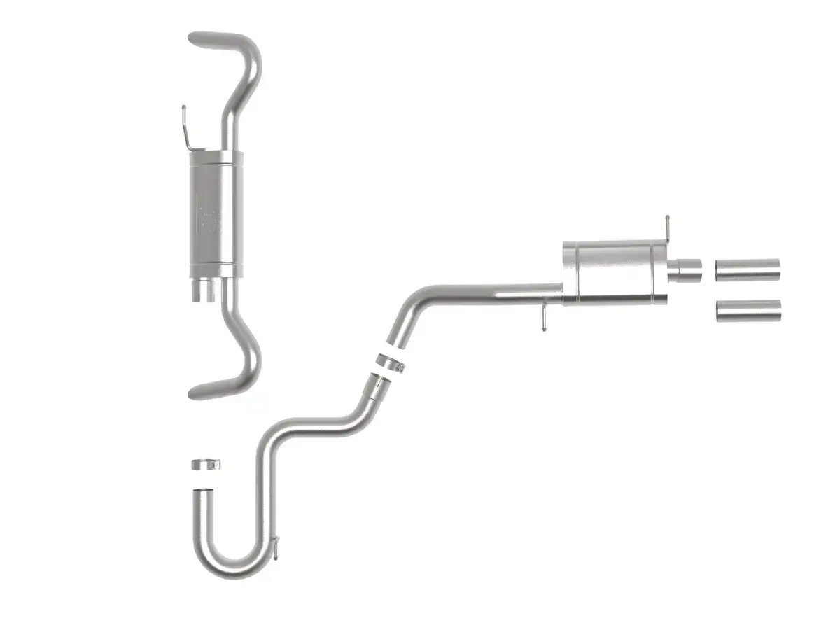 aFe 49-36452 aFe 18-23 Volkswagen Atlas L4 2.0L/V6 3.6L MACH Force-Xp 3in to 2-1/2in SS Hi-Tuck Cat-Back Exhaust thumbnail 9