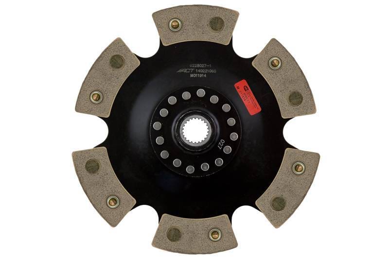 Advanced Clutch 6228027-1 ACT 1997 Audi A4 6 Pad Rigid Race Disc thumbnail 2