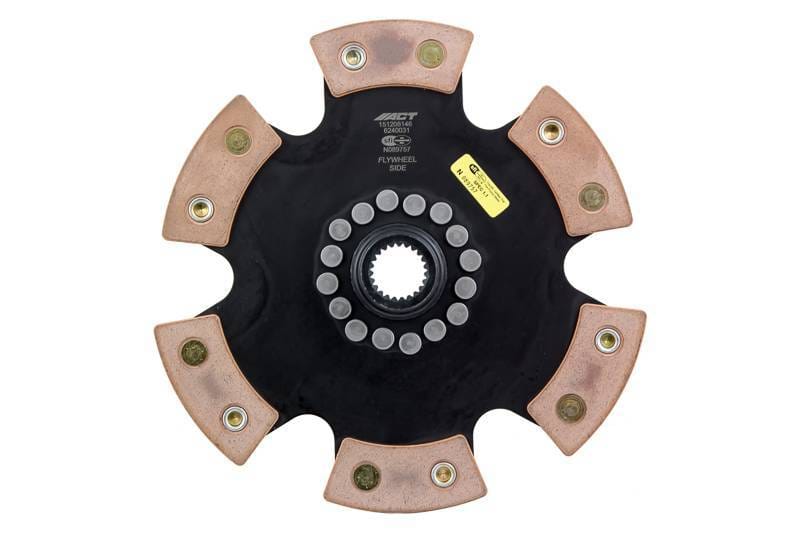 Advanced Clutch 6240031 ACT 1991 Porsche 911 6 Pad Rigid Race Disc thumbnail 2