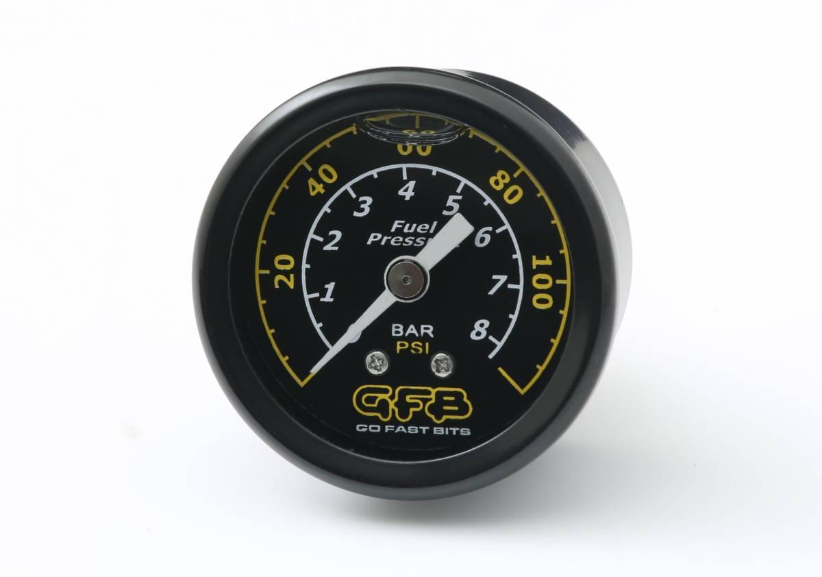 GFB Go Fast Bits 5730 GFB Fuel Pressure Gauge (Suits 8050/8060) 40mm 1-1/2in 1/8MPT Thread 0-120PSI
