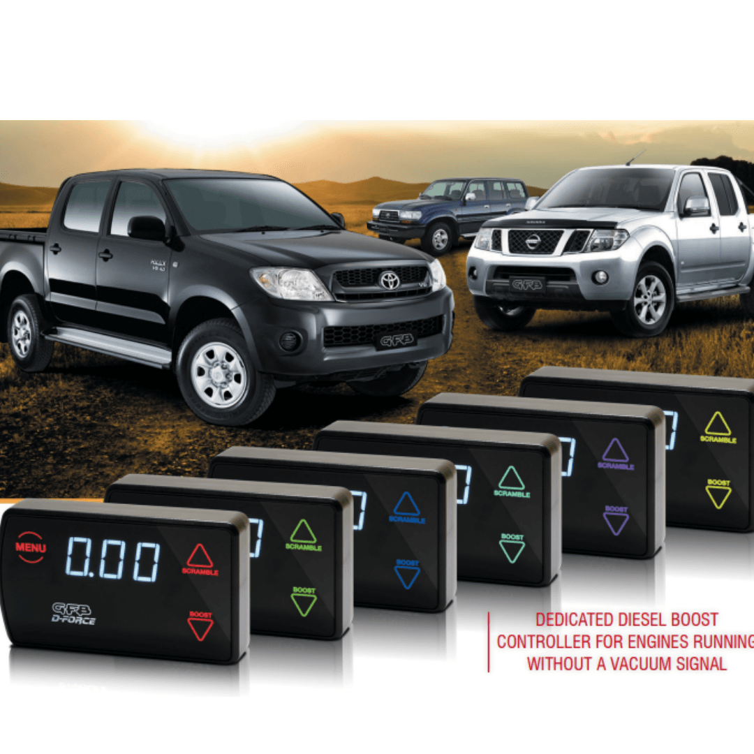 GFB Go Fast Bits 3006 GFB D-FORCE Diesel Specific Electronic Boost Controller for Non-VNT Turbos (No EGT Module) thumbnail 5