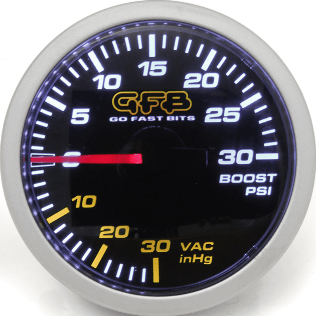 GFB Go Fast Bits 3730 GFB 52mm Boost Gauge 30psi thumbnail 3