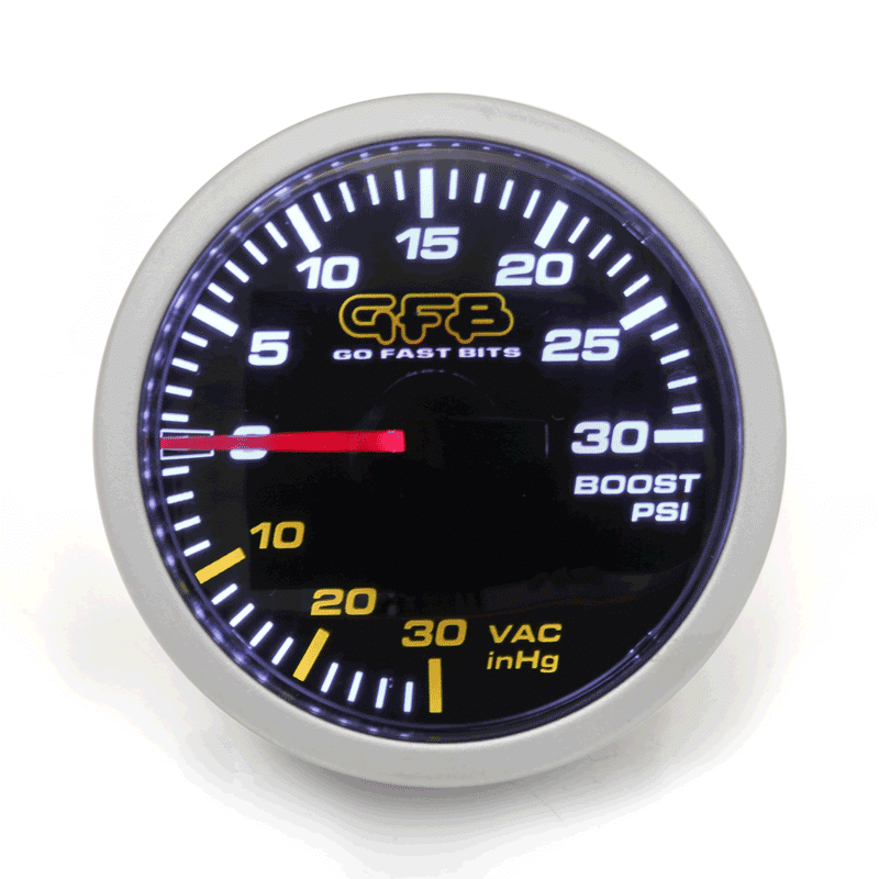 GFB Go Fast Bits 3730 GFB 52mm Boost Gauge 30psi thumbnail 6