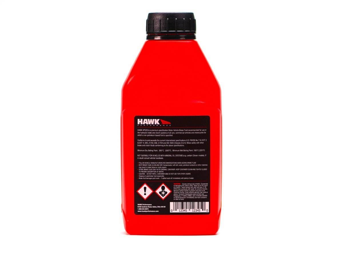 Hawk Performance kHP520 Hawk Performance Street DOT 4 Brake Fluid - 500ml Bottle thumbnail 3