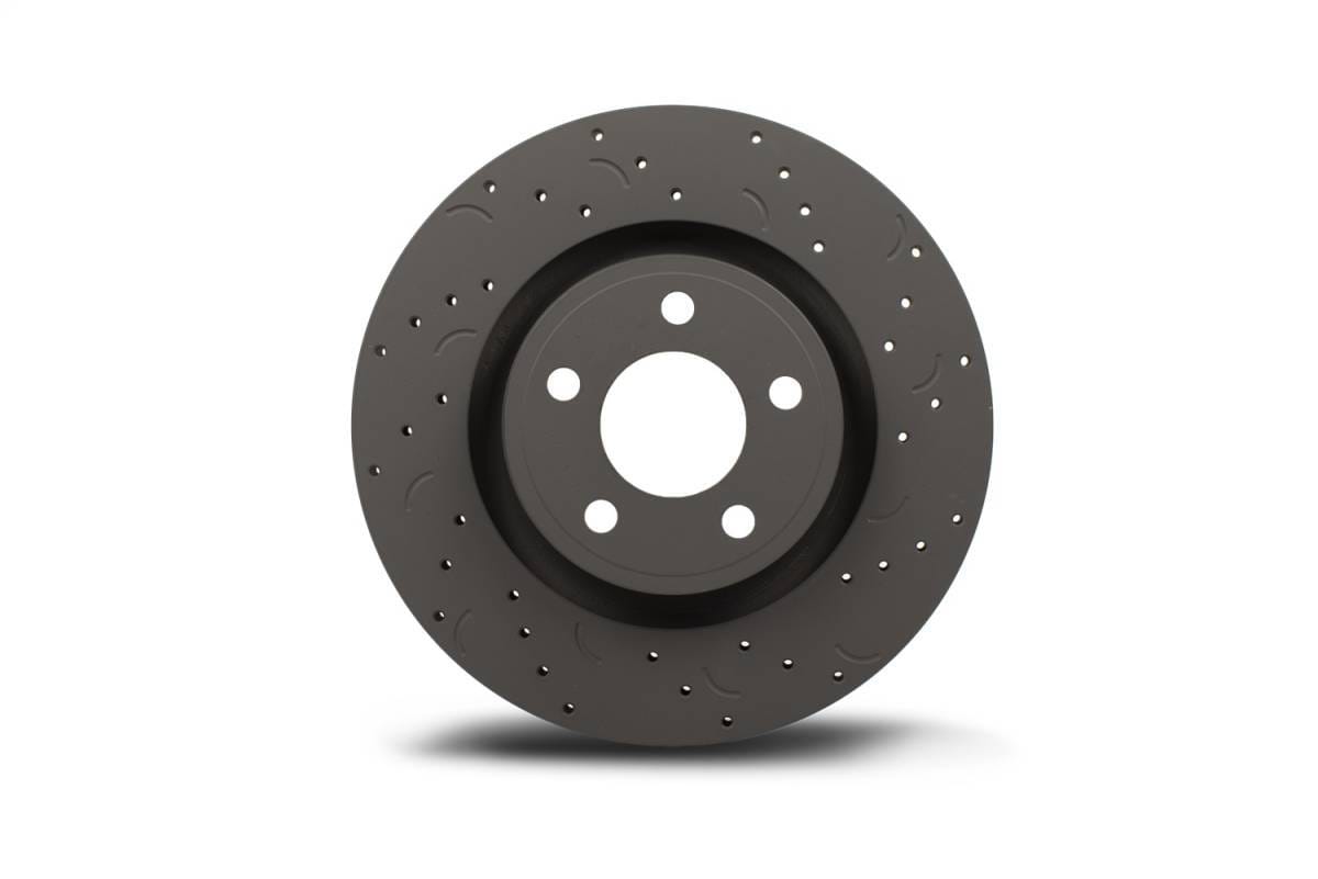 Hawk Performance kHTC4095 Hawk Talon 2010 Buick LaCrosse Drilled and Slotted Front Brake Rotor Set thumbnail 5