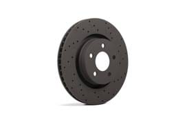 Hawk Performance kHTC4973 Hawk Talon 2010 Lexus HS250h Drilled and Slotted Front Brake Rotor Set