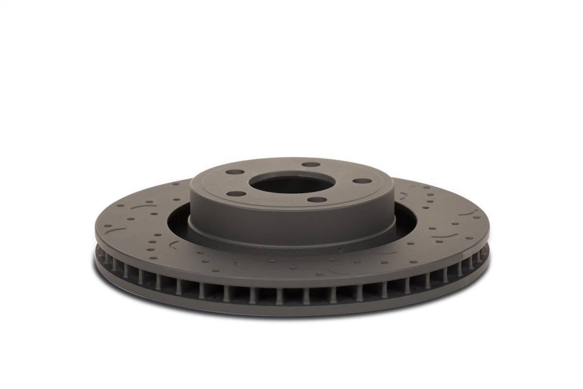 Hawk Performance kHTC5377 Hawk Talon 17-20 Ford F-150 Raptor w/ Electric Park Brake Vented Rotor thumbnail 3
