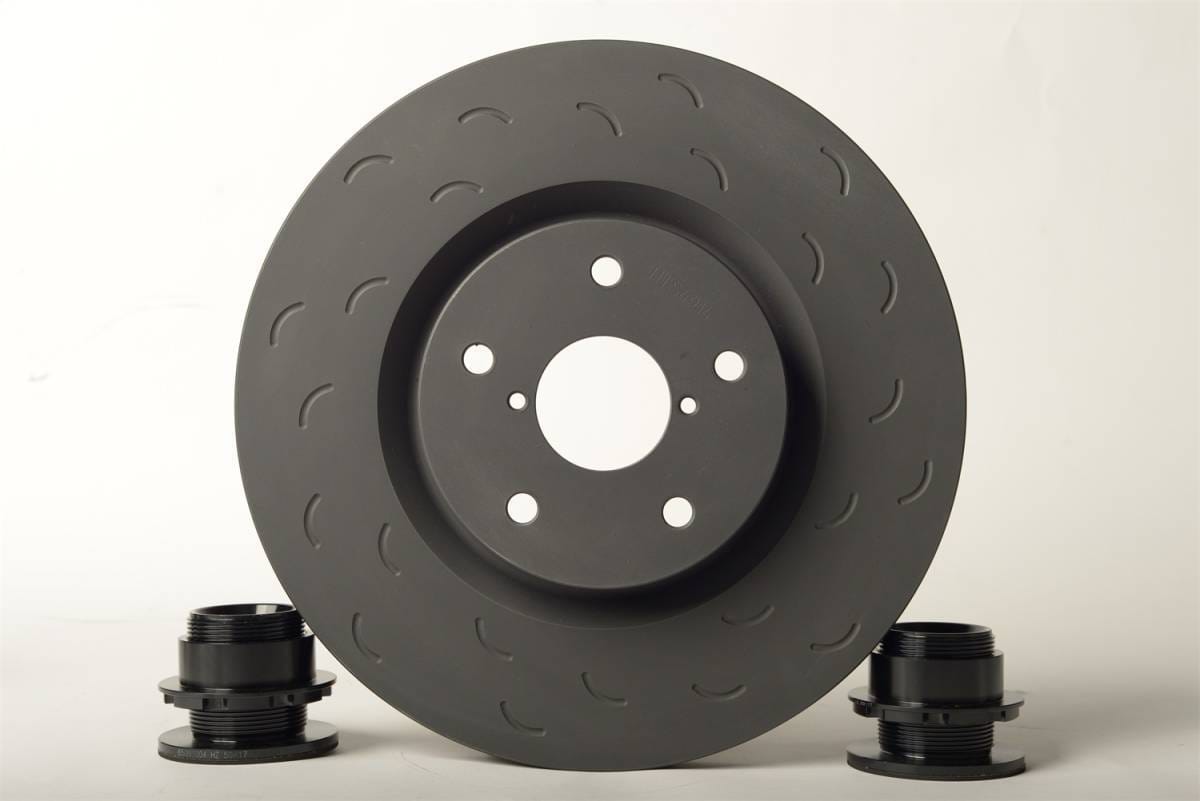 Hawk Performance kHTS4260 Hawk Talon 2005 Ford F-250 Super Duty 4WD Slotted-Only Rear Brake Rotor Set thumbnail 3