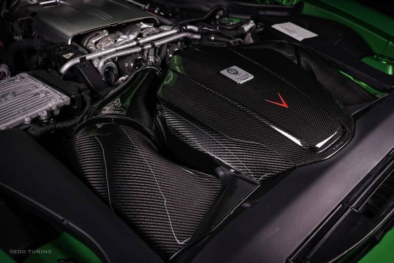 Eventuri Mercedes C190/R190 AMG GTR GTS GT Intake and Engine Cover - Gloss thumbnail 3