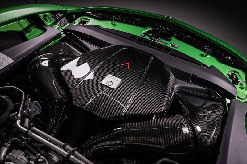 Eventuri Mercedes C190/R190 AMG GTR GTS GT Intake and Engine Cover - Gloss thumbnail 4