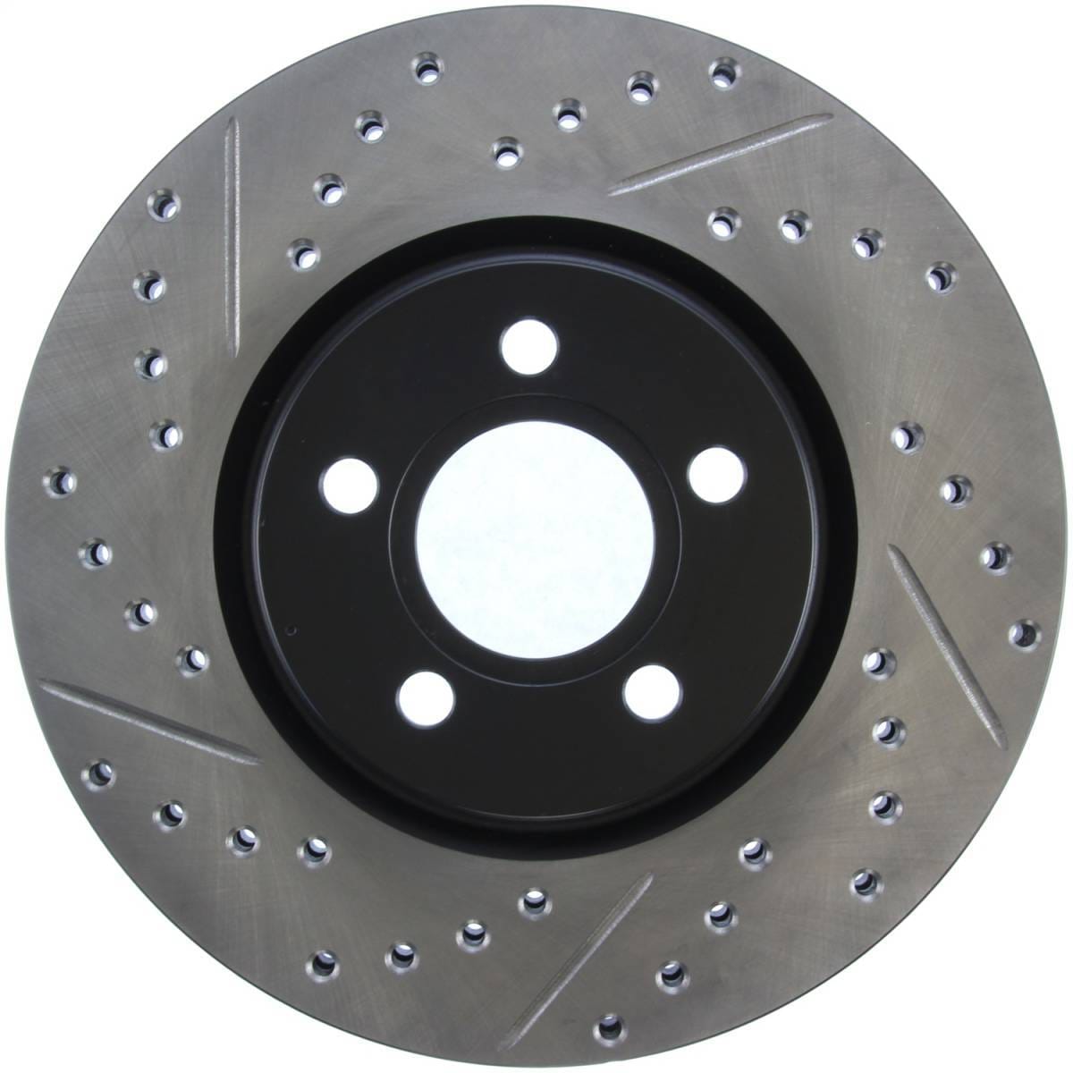Stoptech 127.63053R StopTech 03-09 Chrysler PT Cruiser Tur / 03-05 Dodge Neon SRT-4 Front Right Slotted & Drilled Rotor