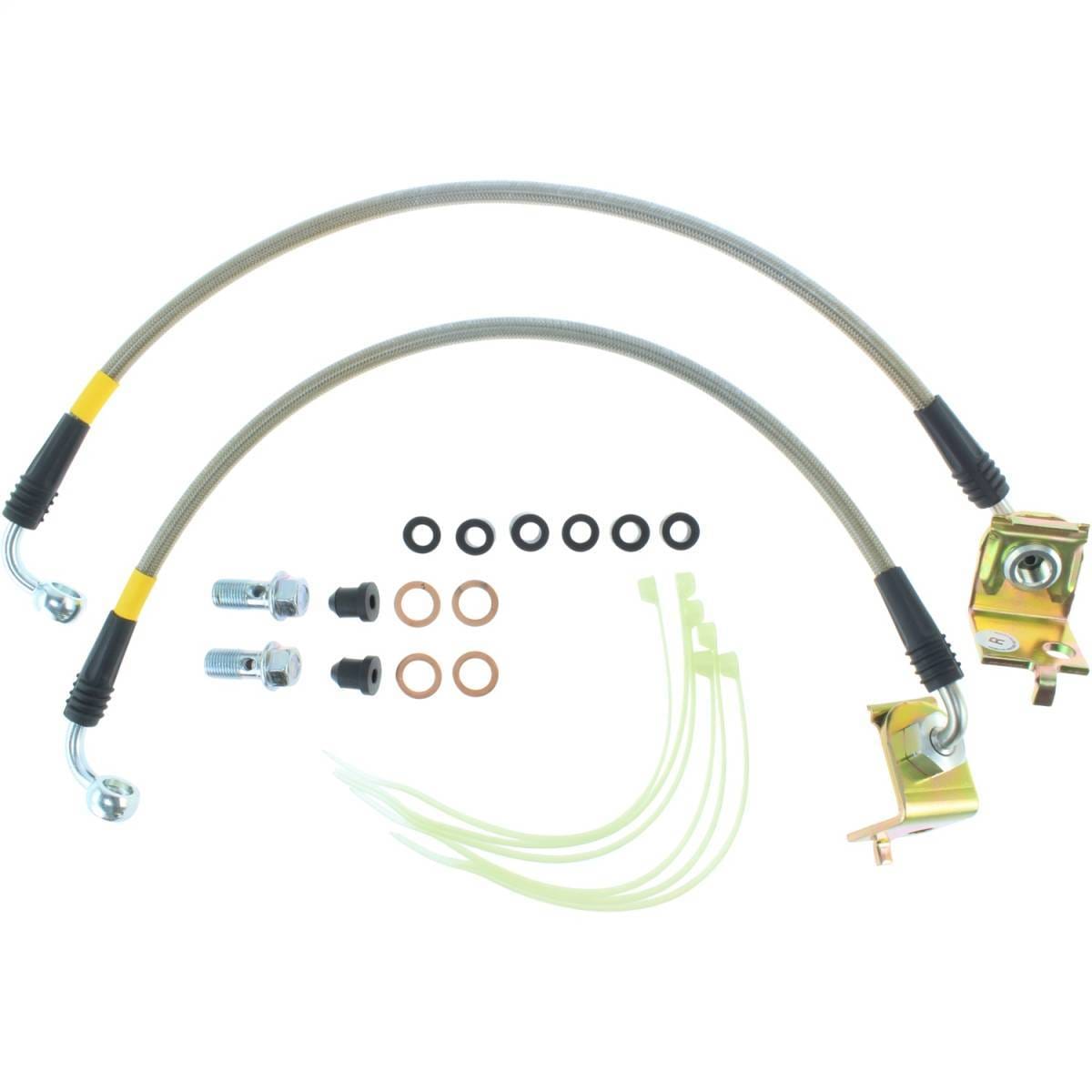 StopTech 03-08 Dodge Viper Stainless Steel Front Brake Line Kit - 950.63008 thumbnail 2