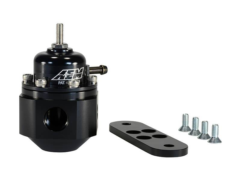 AEM 25-302BK AEM Universal Black Adjustable Fuel Pressure Regulator thumbnail 6