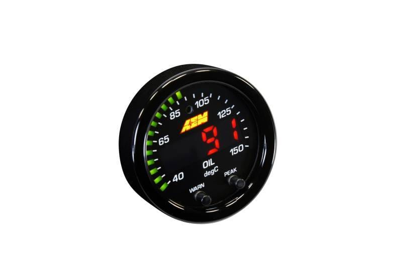 AEM 30-0302 AEM X-Series Temperature 100-300F Gauge Kit (ONLY Black Bezel and Water Temp. Faceplate) thumbnail 3
