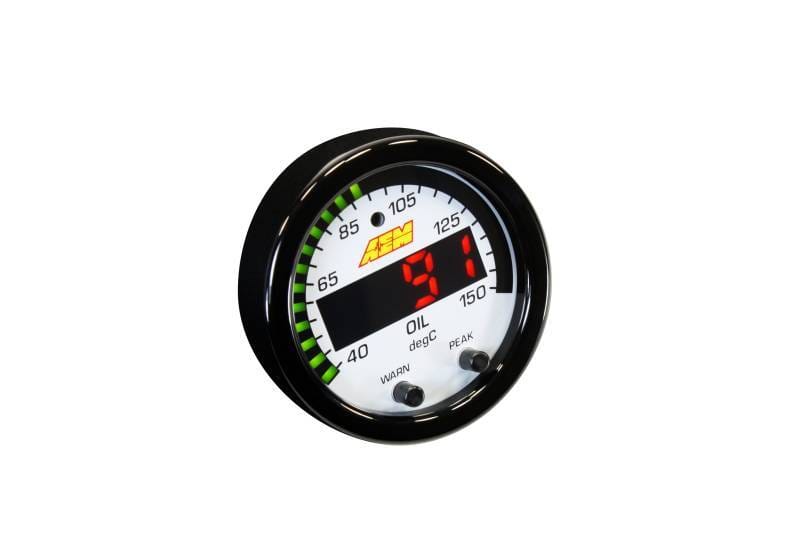 AEM 30-0302 AEM X-Series Temperature 100-300F Gauge Kit (ONLY Black Bezel and Water Temp. Faceplate) thumbnail 5